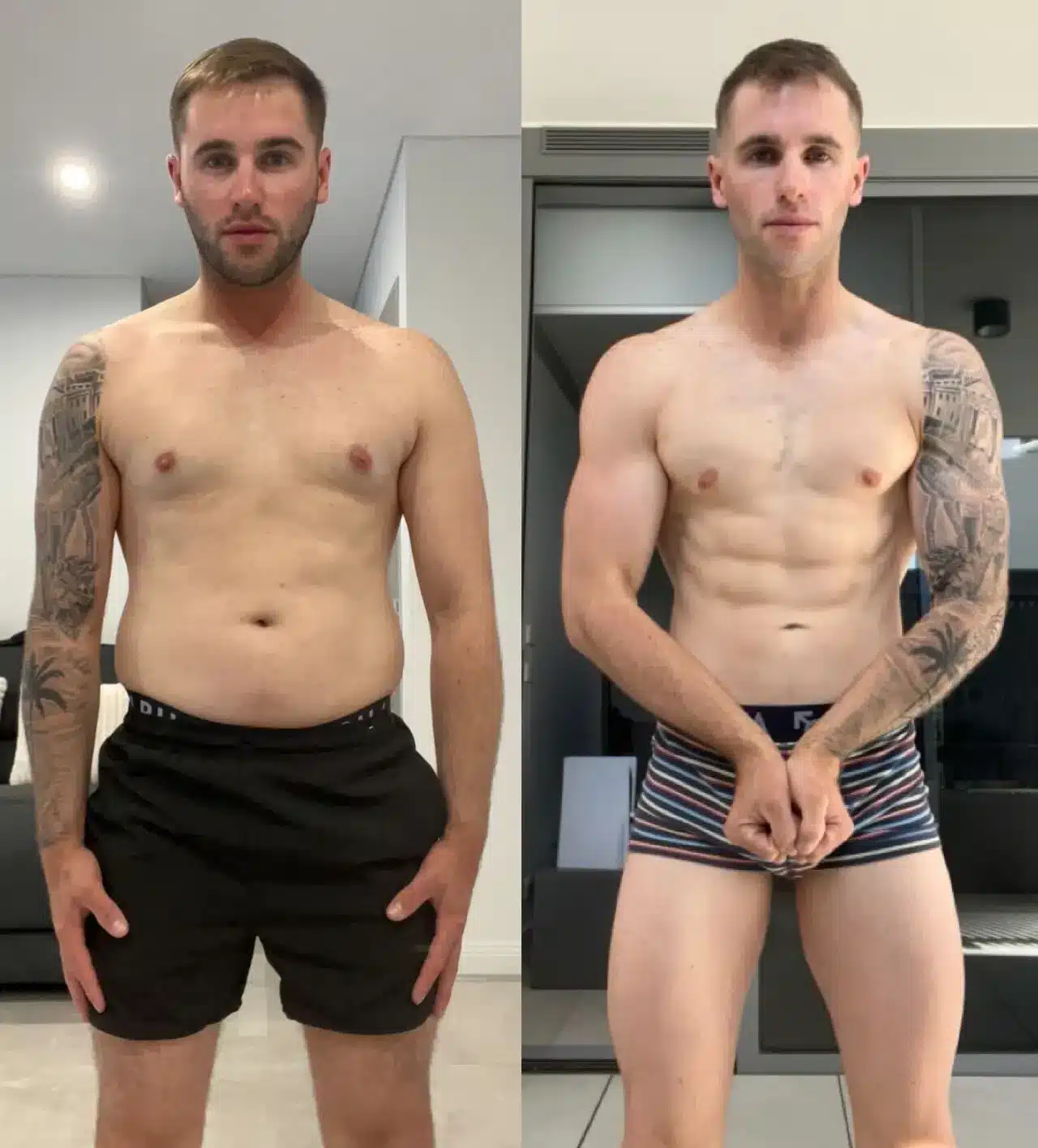 Client transformation, before and after
